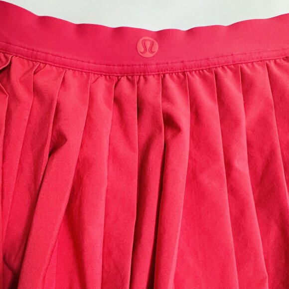 Girls Tennis Outfit Set – Lululemon Skirt Size 4 + Under Armour Shirt YXL (Like - Picture 3 of 4